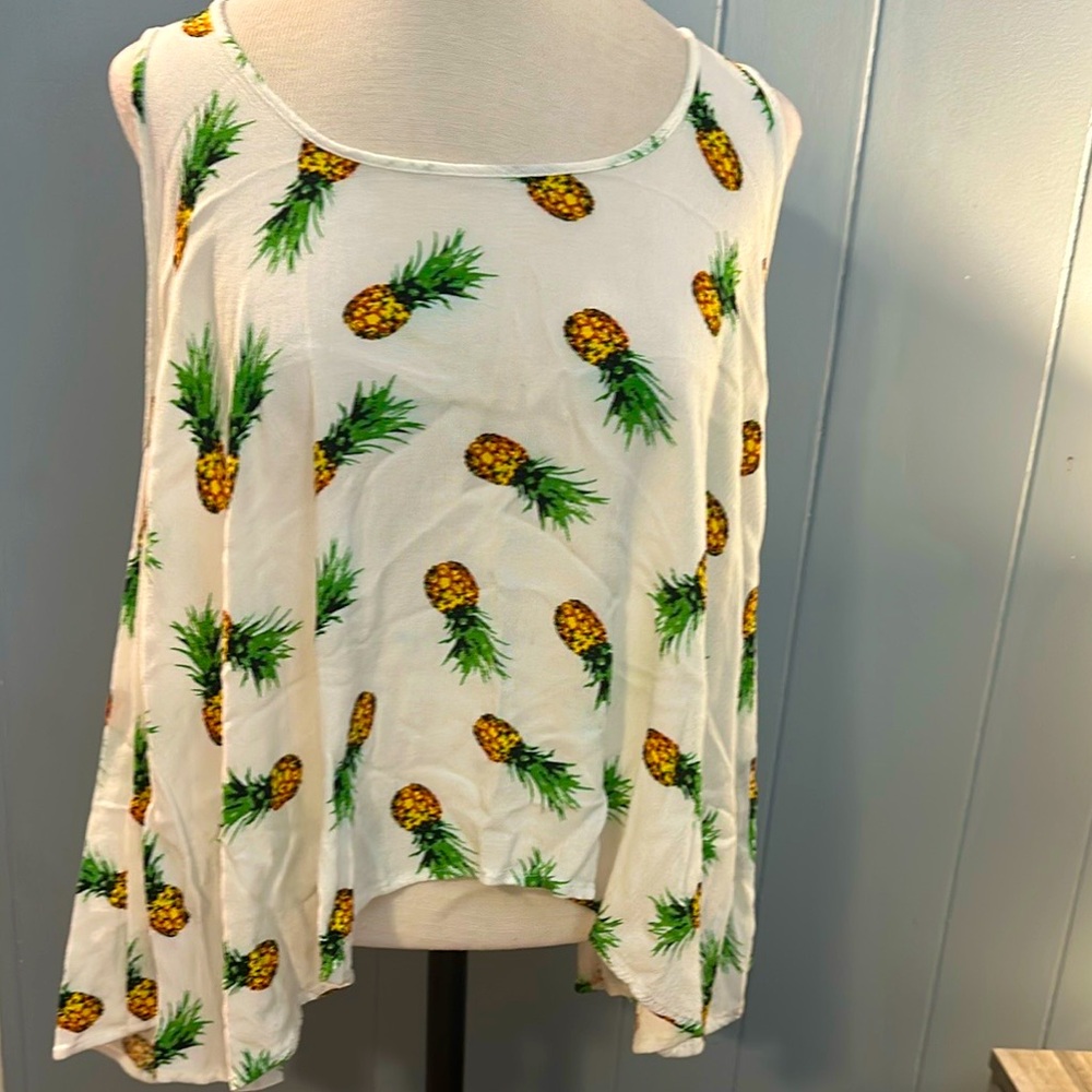 Buddy Basics Pineapple Crop Tank Size L